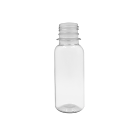 100ml Clear Bottle PET – 28mm Neck (Pack of 10)