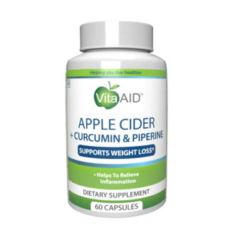 Vita-Aid™ Apple Cider + Curcumin & Piperine 60's